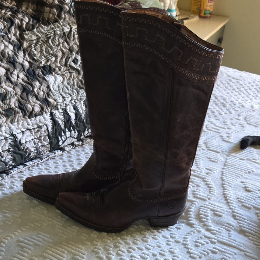 Ariat Dark Brown Over the Knee Boots